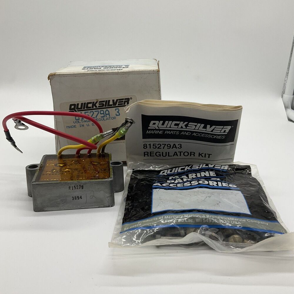 Mercury Marine Quicksilver 815279A3 Voltage Regulator Genuine OEM